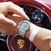 POEDAGAR Fashion Exquisite Men Wristwatches Waterproof Luminous Date Luxury Man Watch Stainless Steel Quartz Men's Watches Reloj 5