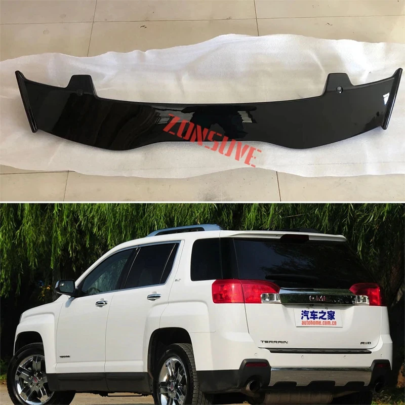 

For GMC Terrain 2010-2013 Year Spoiler ABS Plastic Hatchback Roof Rear Wing Body Kit Accessories
