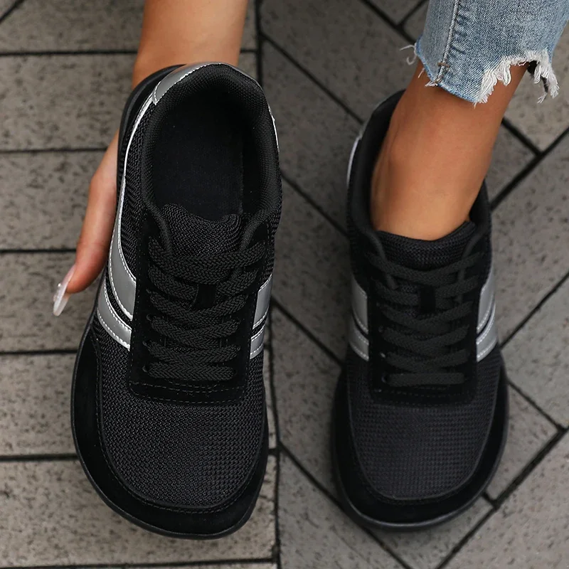 Enhanced Women's Wide Toe Box Cushioned Running Shoes – Non-Slip, Lightweight, and Breathable