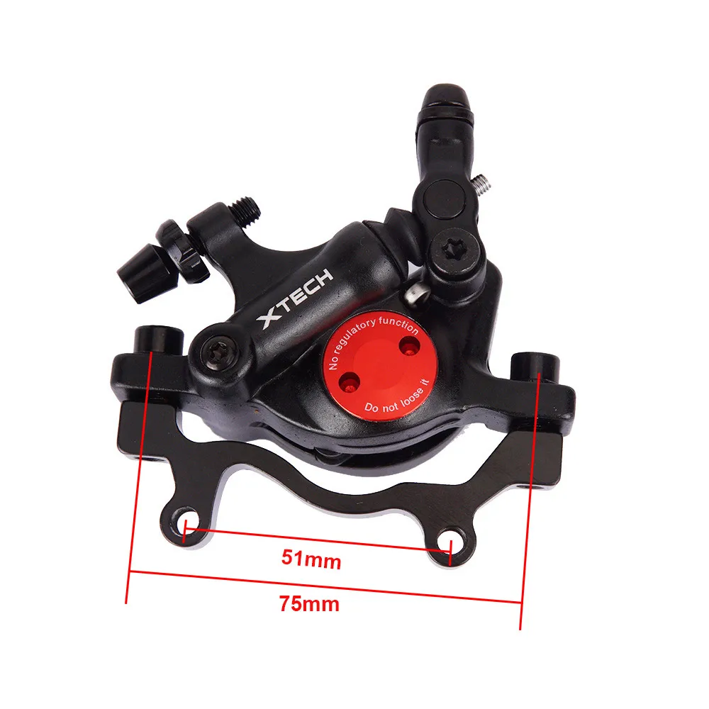 XTECH MTB Line Pulling Oil Pressure Calipers Hydraulic Disc Brake HB100 Front Rear 160MM MT200 M315 Scooter Bicycle Parts mountain bicycle disc brake bicycle disc brake mountain bike disc brake