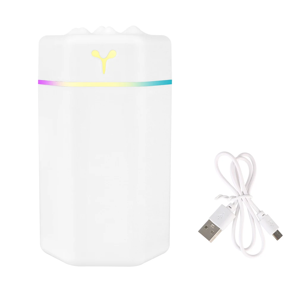 Electric Air Humidifier with Colorful Night Light For Home Car Cool Mist Sprayer Portable USB Aroma Diffuser Purifier