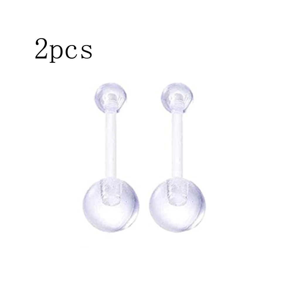 Piercing Retainer Clear Bioflex Flexible Nose Tongue Eyebrow Tragus Navel Belly Nipple Barbell Lip Labret Stud Retainer piercing jewelry nose studs body piercing earrings ear piercing jewelry ear studs belly button earrings belly button piercings body piercing jewelry body jewelry