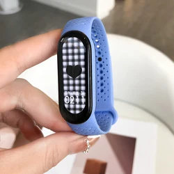 Carbon Fiber Strap for Smartwatch Wristbands - Stylish Silicone Bracelet Accessories (11 Denim Blue)