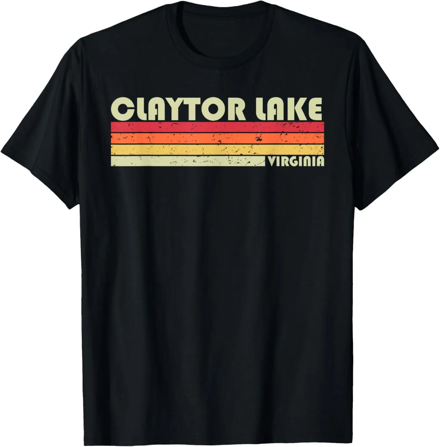 

CLAYTOR LAKE VIRGINIA Funny Fishing Camping Summer Gift T-Shirt