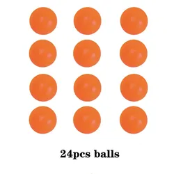 Interactive Mini Basketball Hoop Game for Kids: Tabletop Finger Shooting Fun for Two Players (Only 24pcs balls)