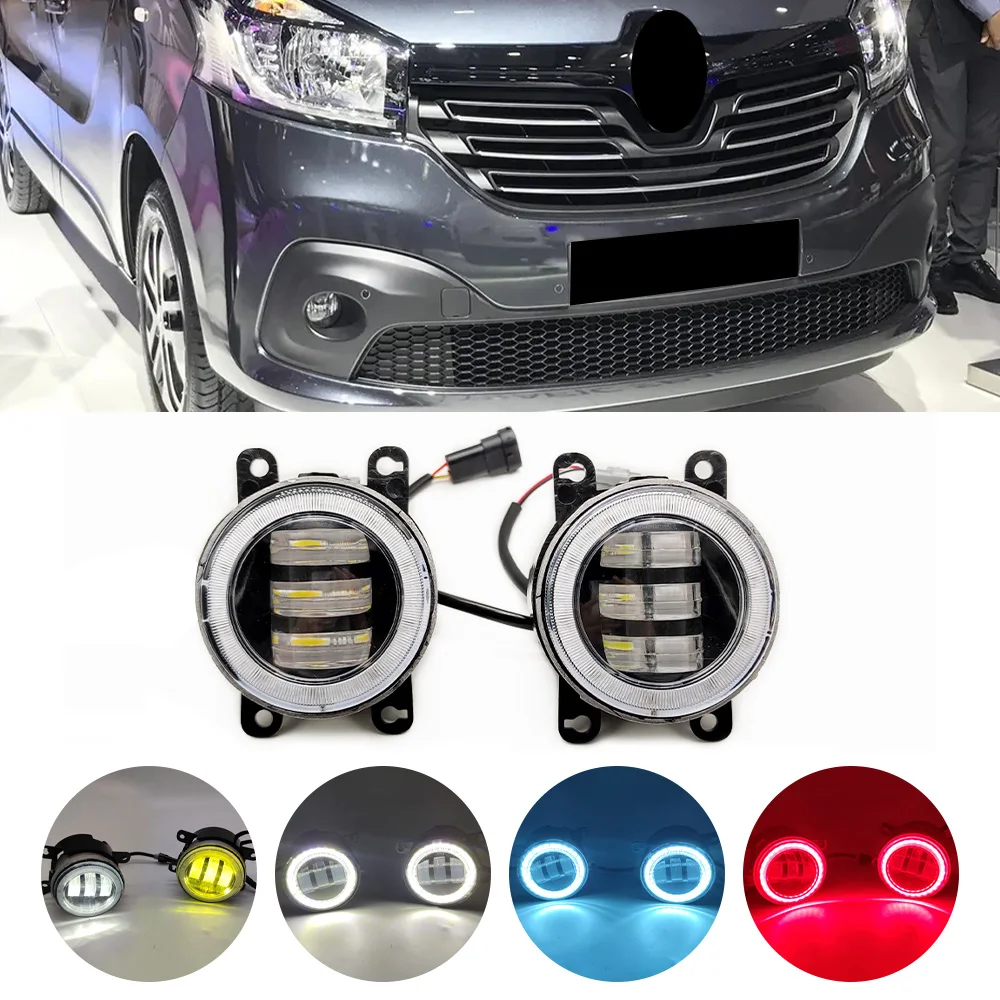 LED Fog Light Assembly For Renault Trafic 3 III X82 2015 2020 For