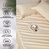 1PC Egyptian Cotton Bed Flat Sheet for Double King Queen Bed Solid Color 800 Thread Count Top Sheets Luxurious Durable Bedsheet 4