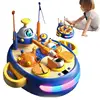 Magnetic Fishing Game For Kids Rotating Fish Board Game Fun Educational Toys With Multi-Player Mode For Toddler Kid 1
