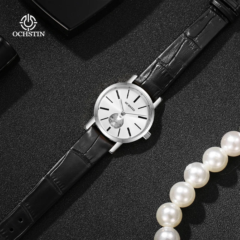 OCHSTIN Hot Model 2024 Parangon Perfect Series Fashion Trend Japan Ultra-thin Quartz Movement Women's Quartz Watch