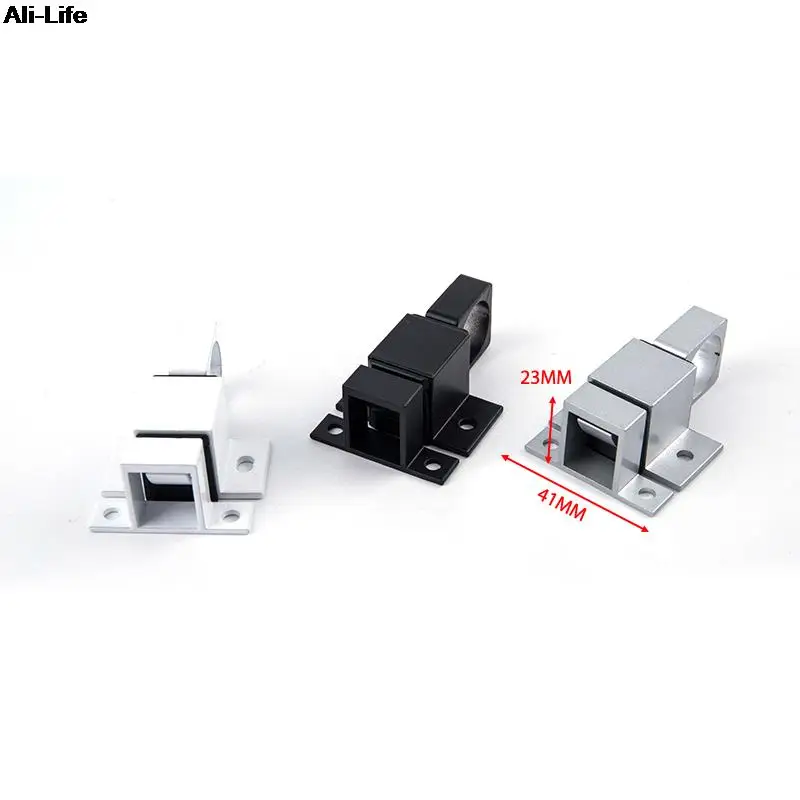Door Bolt Latch Aluminum Alloy Security Automatic Window Gate Spring Bounce Lock