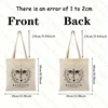 Basgiath War College Pattern Canvas Tote Bags Best Gift for Bookish Women Shopping Bag for Novel Lover Fourth Wing Shoulder Bag 4
