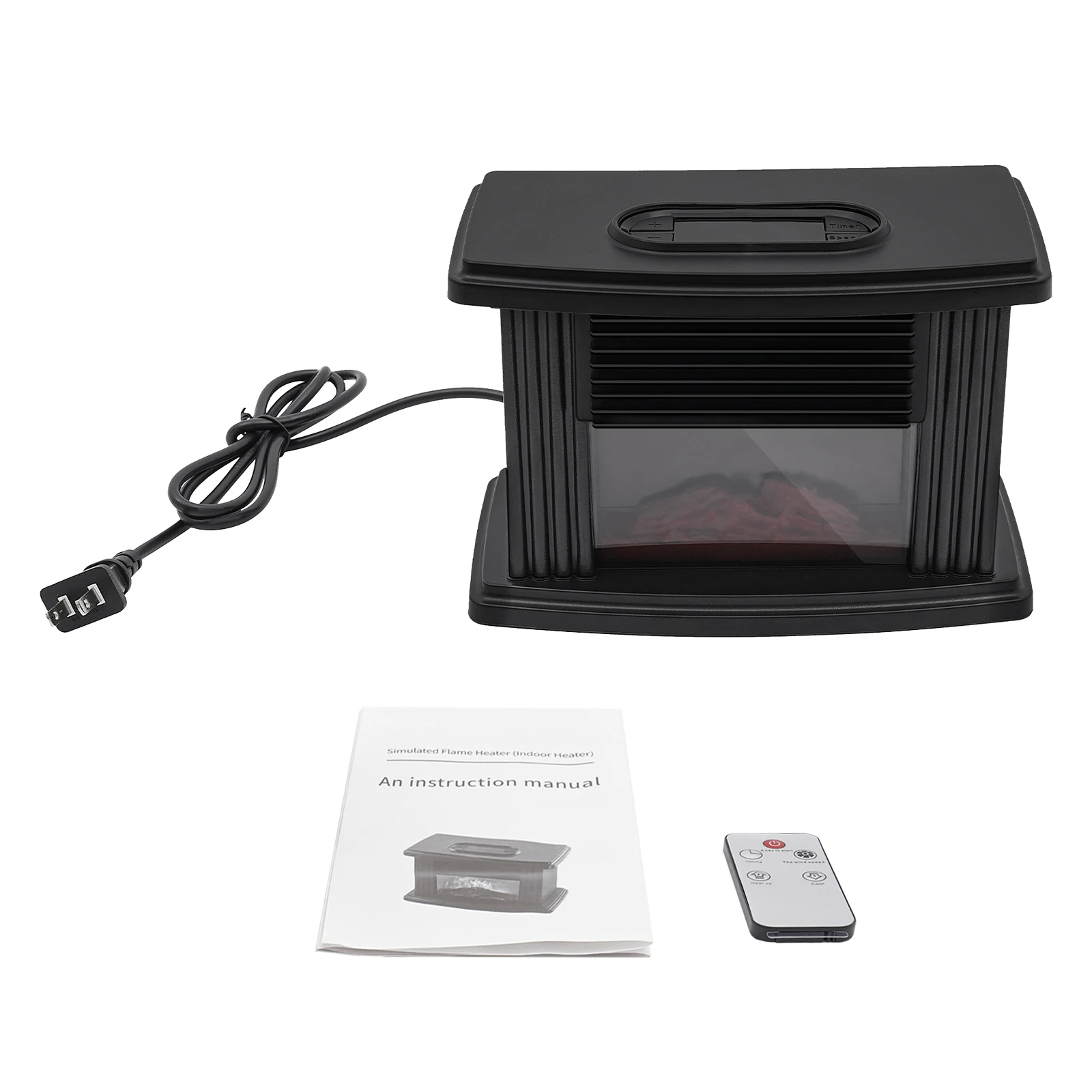 heater with flame effect