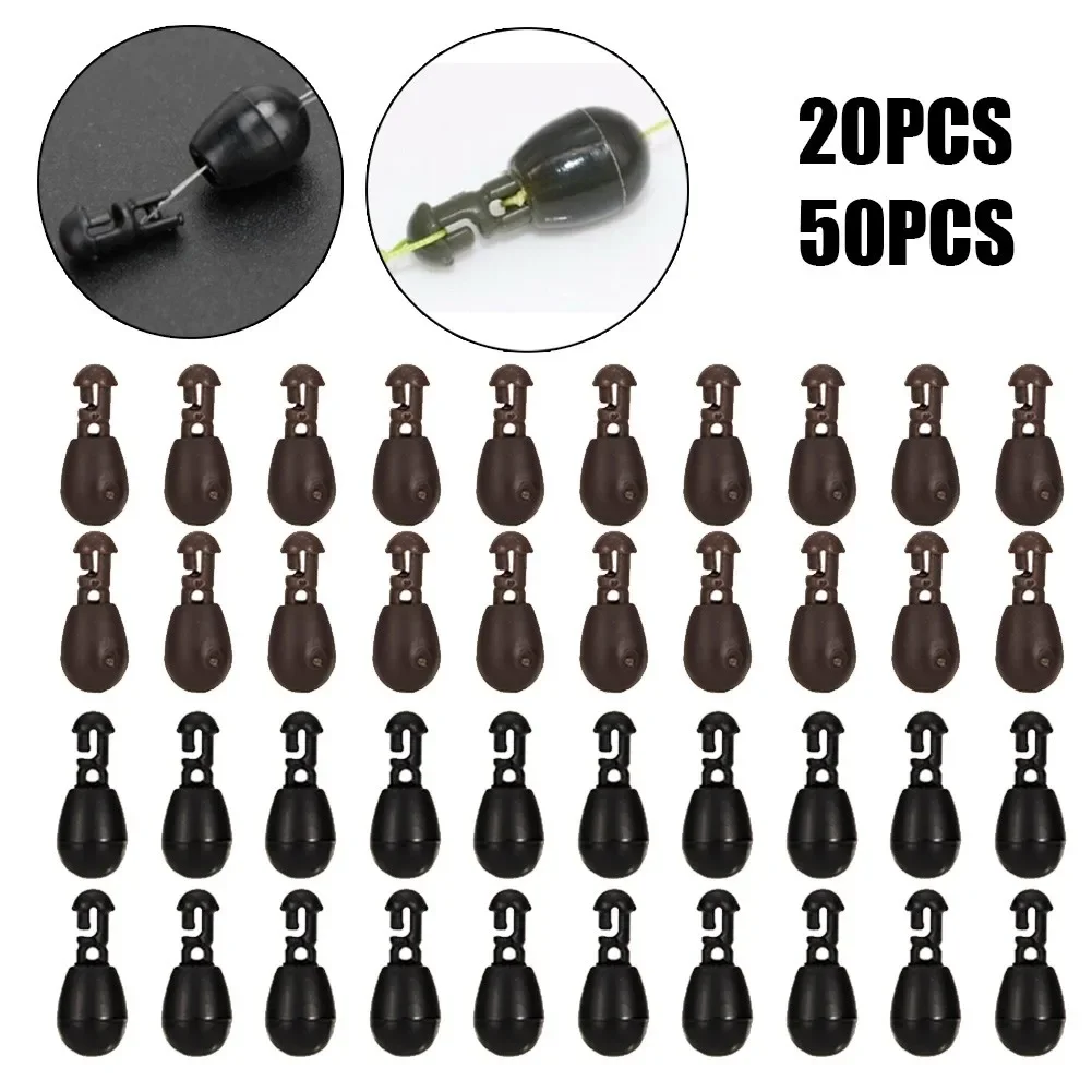 

20/50pcs Quick Change Beads Carp Fishing Tackle Hook Links Method Feeders Fishing Accessories Fishing Tools For Outdoor Fishing