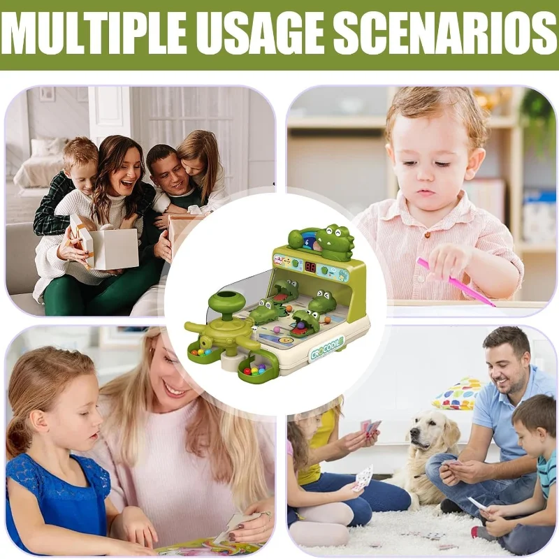 Miniature Pinball Games with Sounds & Light Dinosaur Themed  Shooting Game Classic Tabletop Games Halloween Xmas Gifts for Boys 4