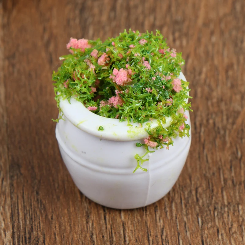 Mini Green Plant Bonsai Flower Pots Set - Durable Indoor Garden Accessories
