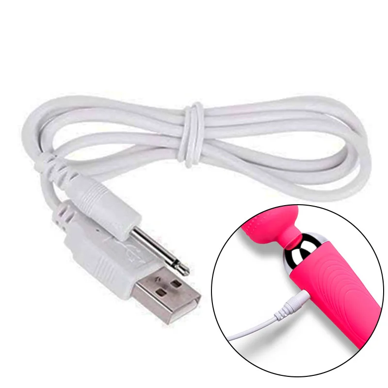 USBPowerSupplyChargerDCCableforVibratorSexToysAccessories