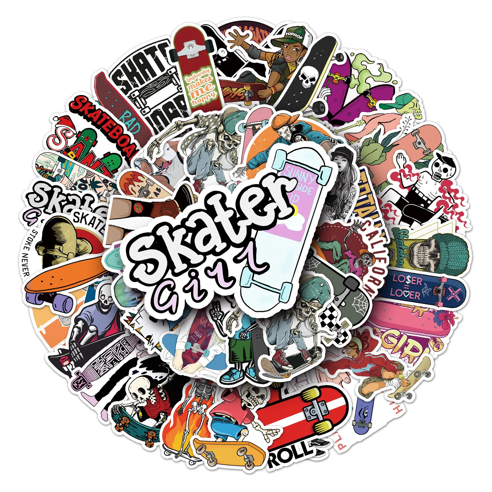 Рисунок 6 - Стикеры для скейтборда