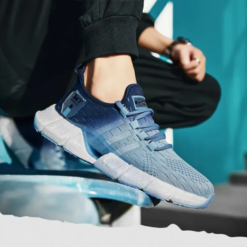 Casual Shoes New Fashion Men Sneakers Lightweight Breathable Outdoor Jogging Runnning Sport