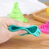 Foldable Silicone Funnel Collapsible Universal Funnels Beer Oil Liquid Hopper Kitchen Cooking Accessories Engine Tools Trechter 6