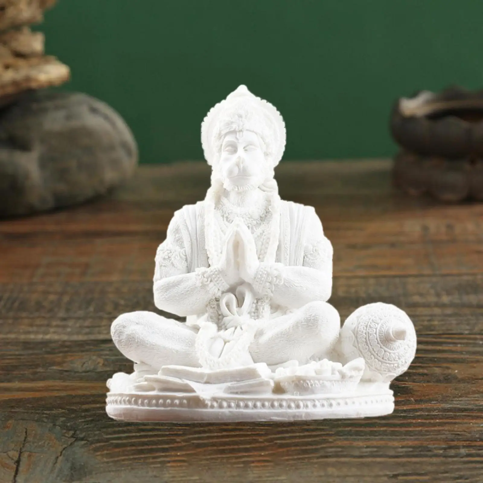 Resin Hanuman Statue Collection Ornament Southeast Asia Indian Desk Novelty Shelf Cabinet Character Art Decor Decor Sculpture