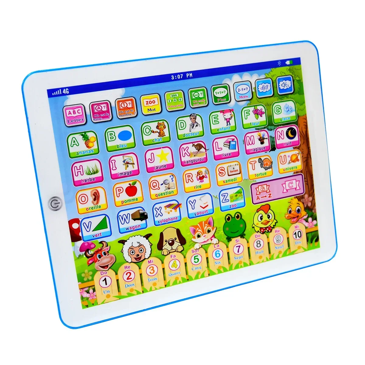 French English Learning Machine Tablet Toys Pad with Game Kids Learning Toy Laptop Learning Educational Toys for Children Gift 4