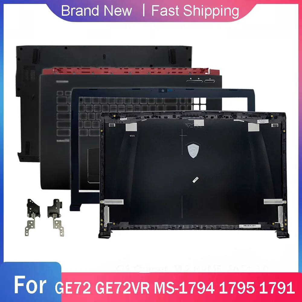 Новая нижняя деталь для MSI GE72 GE72VR чехол 1794 2QD Apex PRO, задняя крышка, Упор для рук, верхние петли, сменная задняя крышка