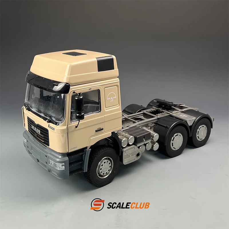 Scaleclub 1/14 dump truck F2000 6X6 full metal chassis 5