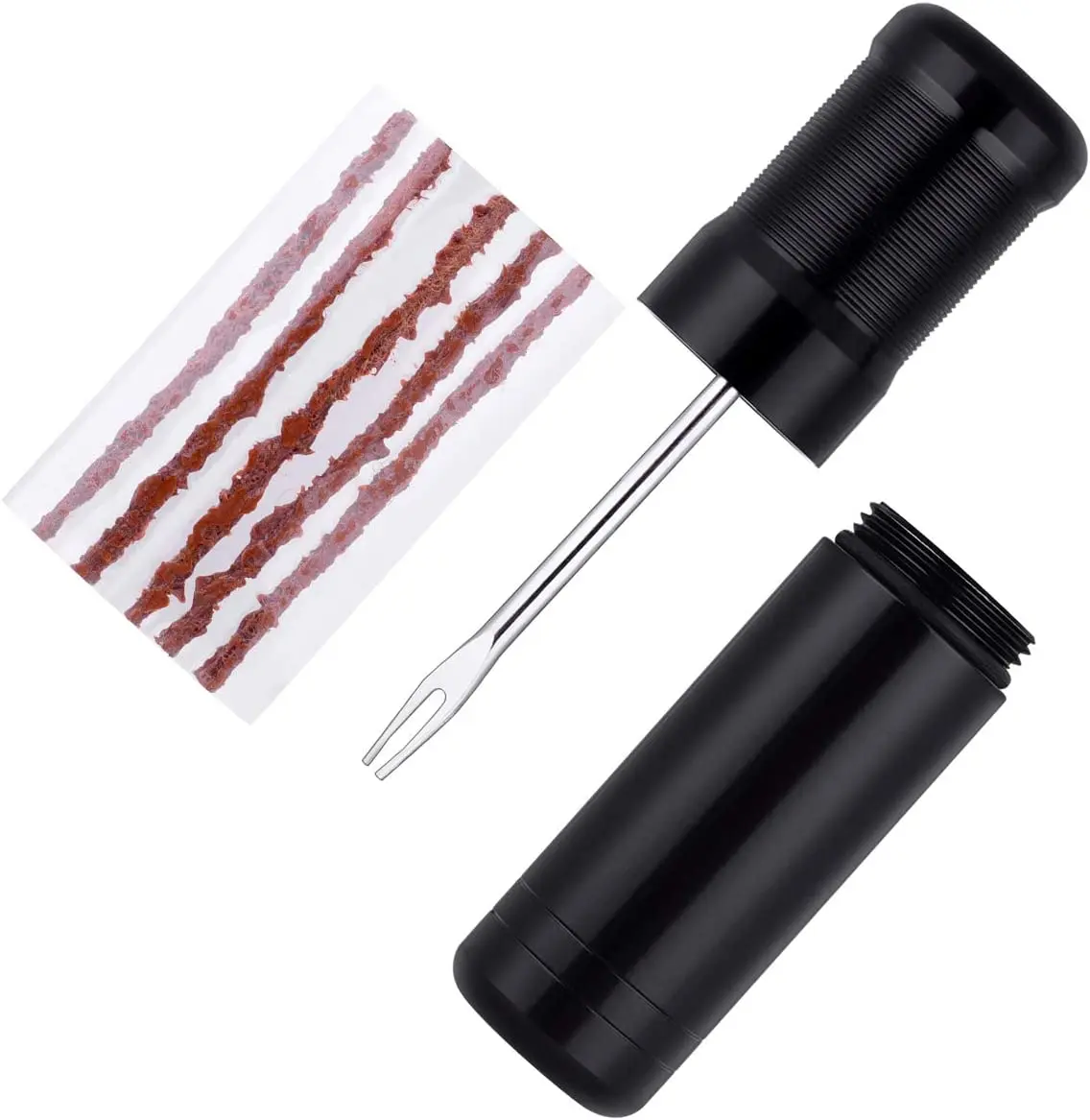 

Bicycle Tubeless Tire Repair Kit for MTB Road Bike Portable Urgent Tire Repair Kit with Rubber Stripes Bicycle Tire Repair Drill