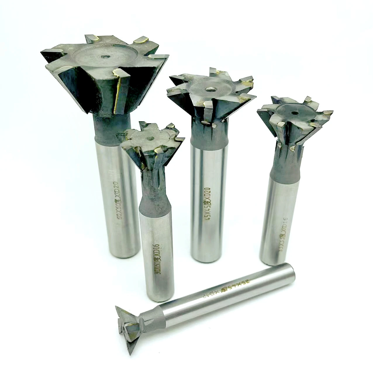 Dovetail Groove Milling Cutter Dovetail Milling Cutters 45 45/55/60 Yg8 Groove Aliexpress