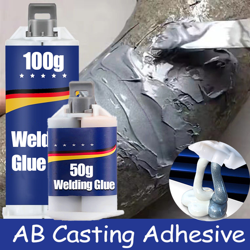 Strong Casting Welding Glue Heat Resistance AB Sealant Cold Welding Glue Industrial Metal Repair Glue High Strength Repair Agent