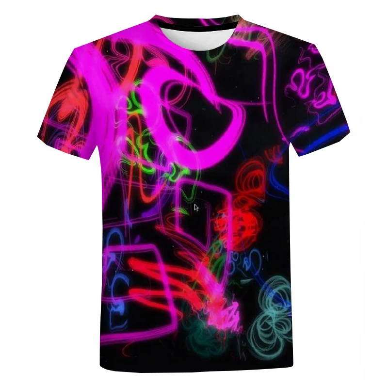 

Fashion O-neck Men's Clothes Breathable Summer Quick Dry Tee Shirt Comfortable Trend Dazzling Cool Men's Clothing Outdoor Top