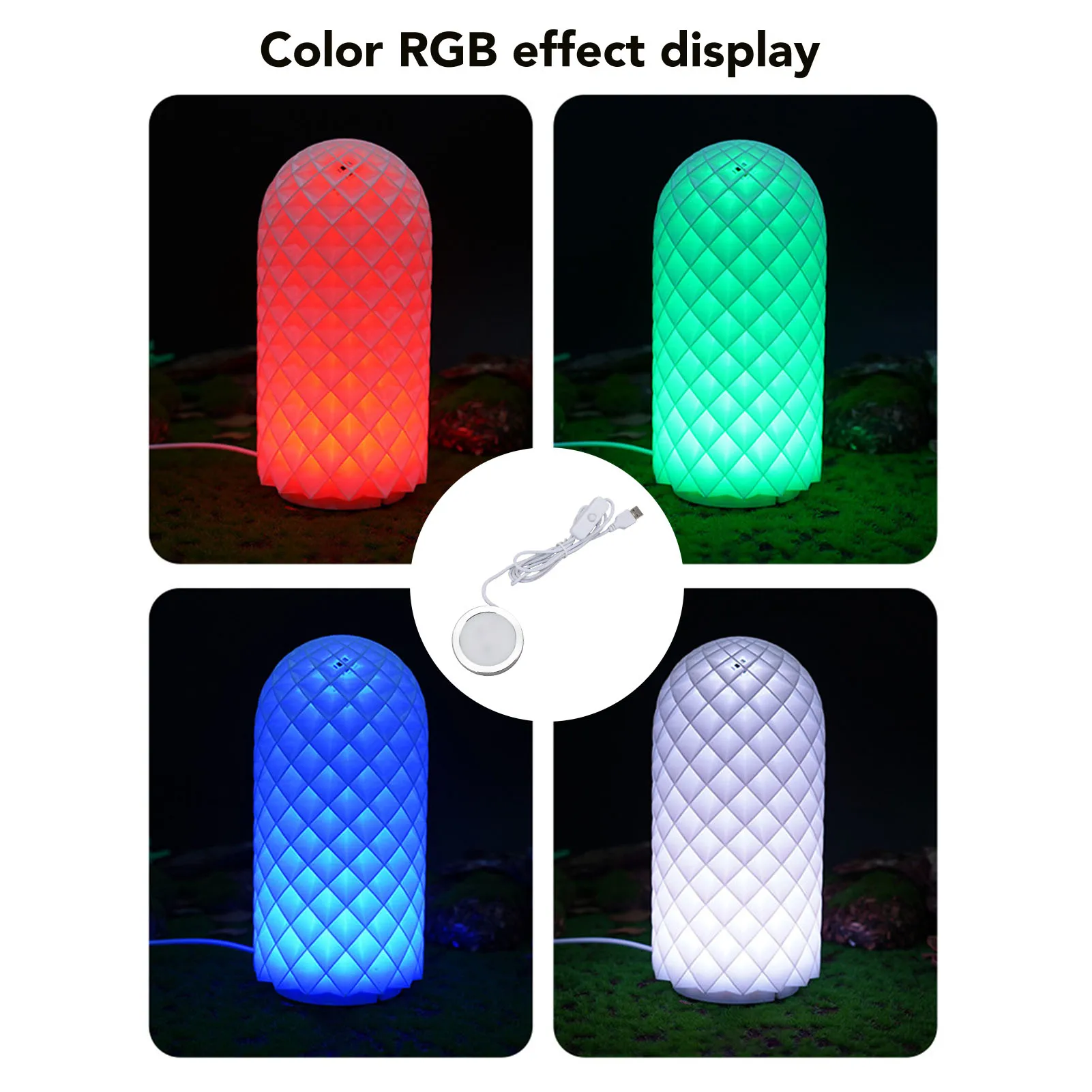 LED 램프 키트 3D 프린터 교체 부품 액세서리용 멀티 컬러 RGB 야간 조명 MH001 3D 프린터 액세서리
