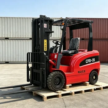 Carrello Elevatore Elettrico Semovente da 1,5 Tonnellate Certificato CE, Mini Carrello Elevatore Elettrico per Pallet per Fabbriche, Fattorie, Garage, Trasporto Personalizzato