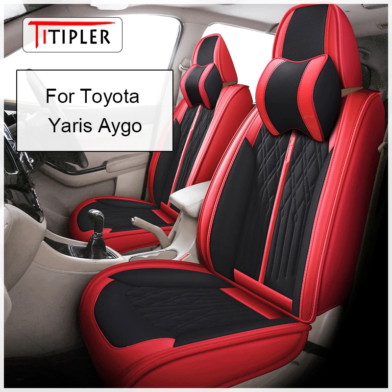 

Автомобильный чехол на сиденье для Toyota Yaris Aygo, аксессуары для интерьера автомобиля (1 сиденье)
