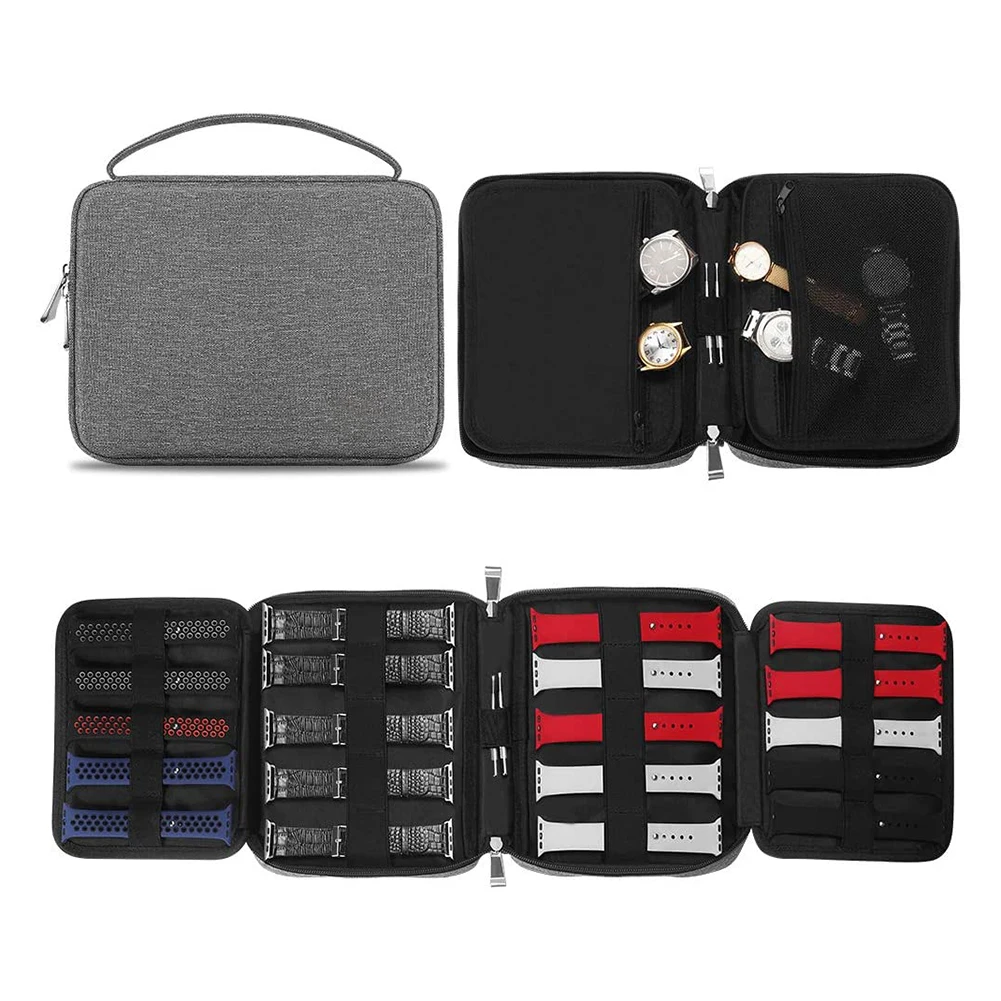 Watch Storage Bag Professinal Portable Watch Organizer for Apple Watch Strap