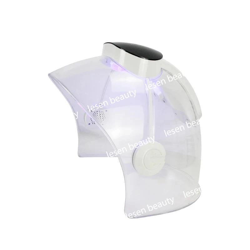 7 Color PDT LED Facial Mask Light Photodynamic Cold Nano Water Sprayer Skin Care Rejuvenation Photon Therapy Lamp Red Blue Light 4
