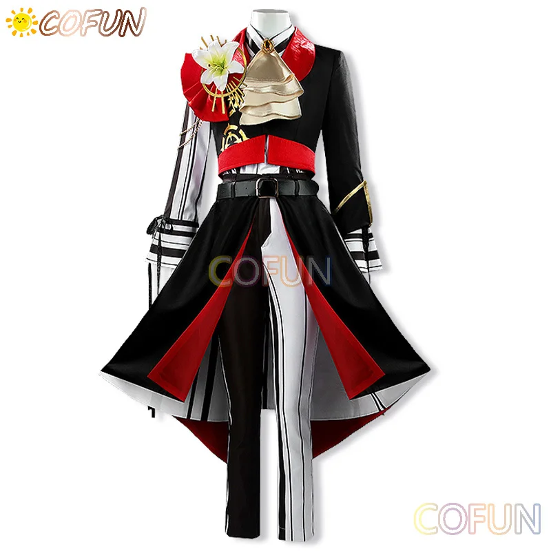 

COFUN NIJISANJI Vtuber VOLTACTION RELOAD Seraph Dazzlegarden Cosplay Costume Halloween Outfits Women Men New Uniform