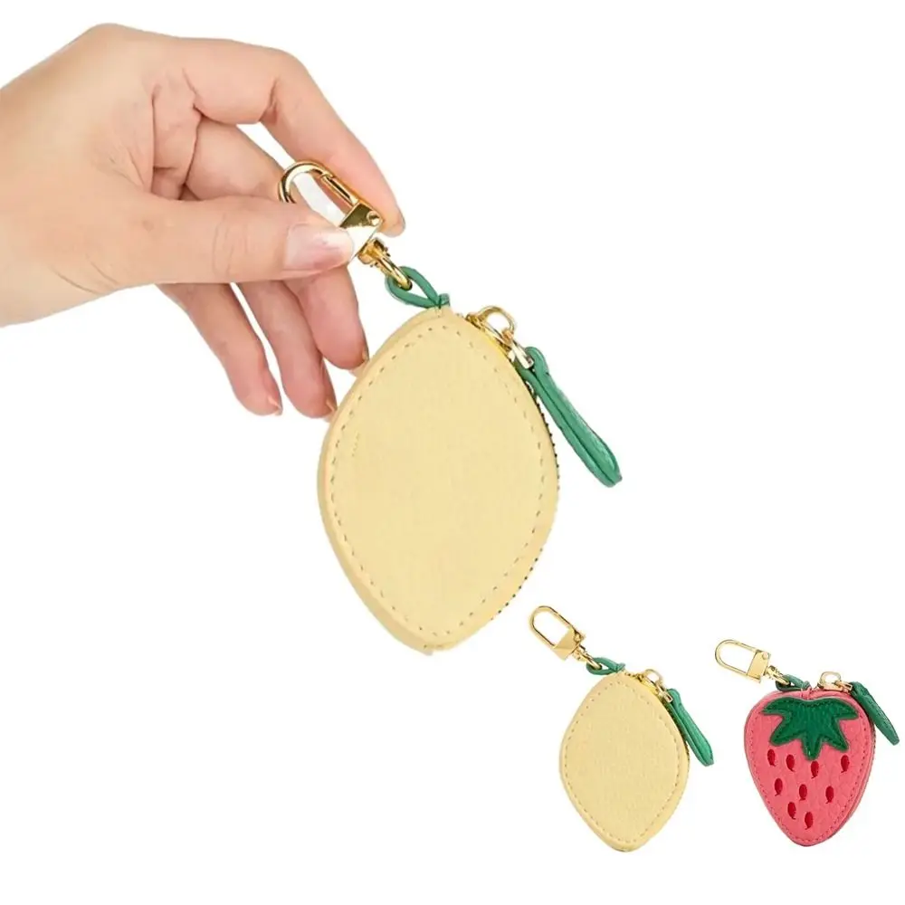 Monedero de fruta de diseño encantador de estilo dulce, monedero