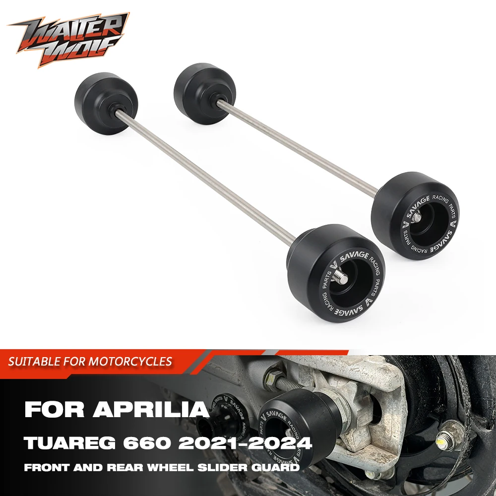 

Front Wheel Axle Fork Crash Slider For Aprilia Tuareg 660 2021-2024 Rear Swingarm Sliders Protector Falling Protection Safety