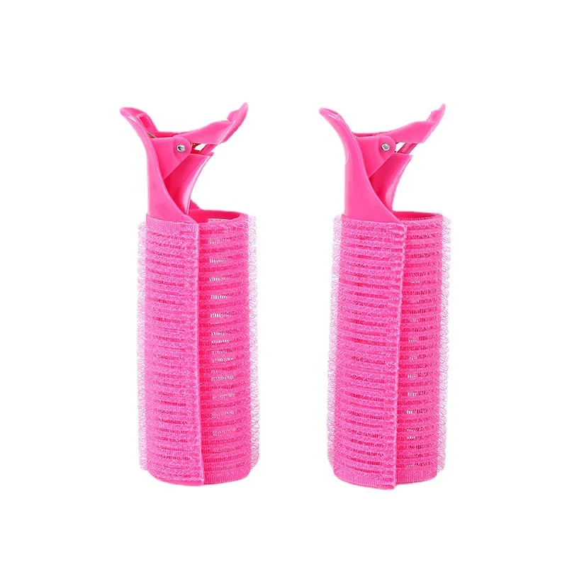 best hair clips 2Pcs Hair Accessories For Women Girls Hair Clips Tools Curlers Sleeping Overnight Portable Styling Hairpin Root Fluffy Clip Hair pink hair clips