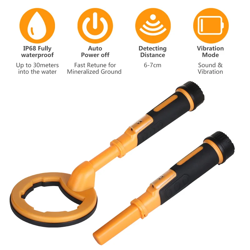 Summer Professional Pulse Dive Underwater Detector Metal Search 2 System In 1 Treasure Seeker Machine 60m Targeting Pinpointer