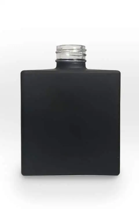 Vidro cube 250ml preto fosco (sem válvula)