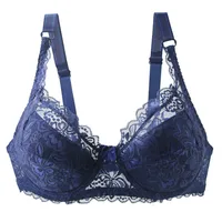 DaiNaFang Sexy Lace CDE Cup Bras For Women Push Up Underwear Plus Size Lingerie Backless Brassiere For Female Bralette