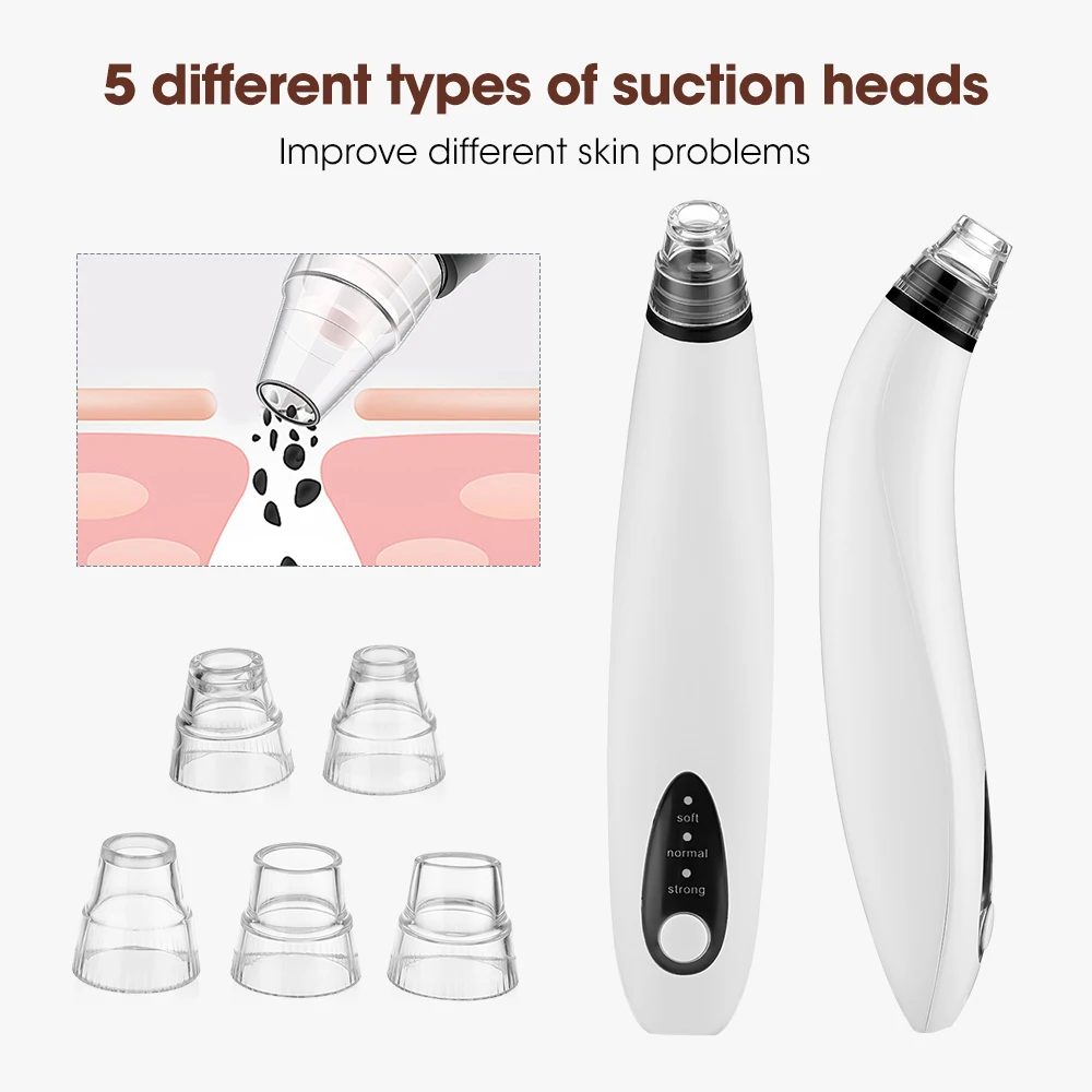 Electric Blackhead Remover with Camera Skin Care Whitehead Black Dot Extractor Acne Treatment Beauty Facial Pore Vacuum Cleaner blackhead remover
