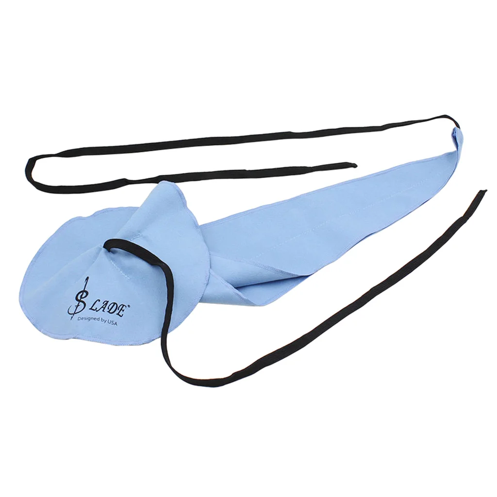 Saxophone Cleaning Cloth for Sax Clarinet Horn & Wind Instrument Maintenance Care Kit W Cleaning Cloth Swab Rag Mouthpiece Brush