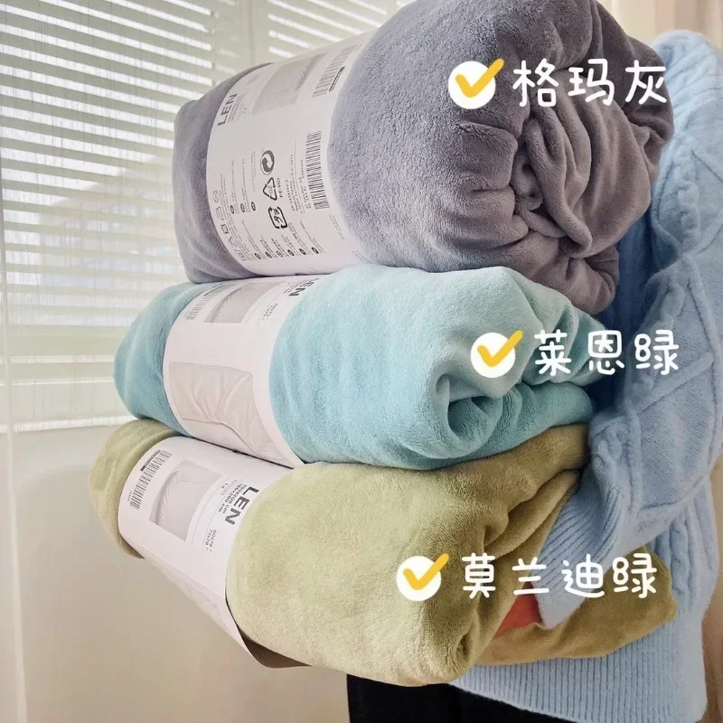 

Winter Milk Velvet Thickened Fitted Sheet Simple Velvet Warm Bed Sheet Non-slip Bedspread Skin-friendly Mattress Protector Cover