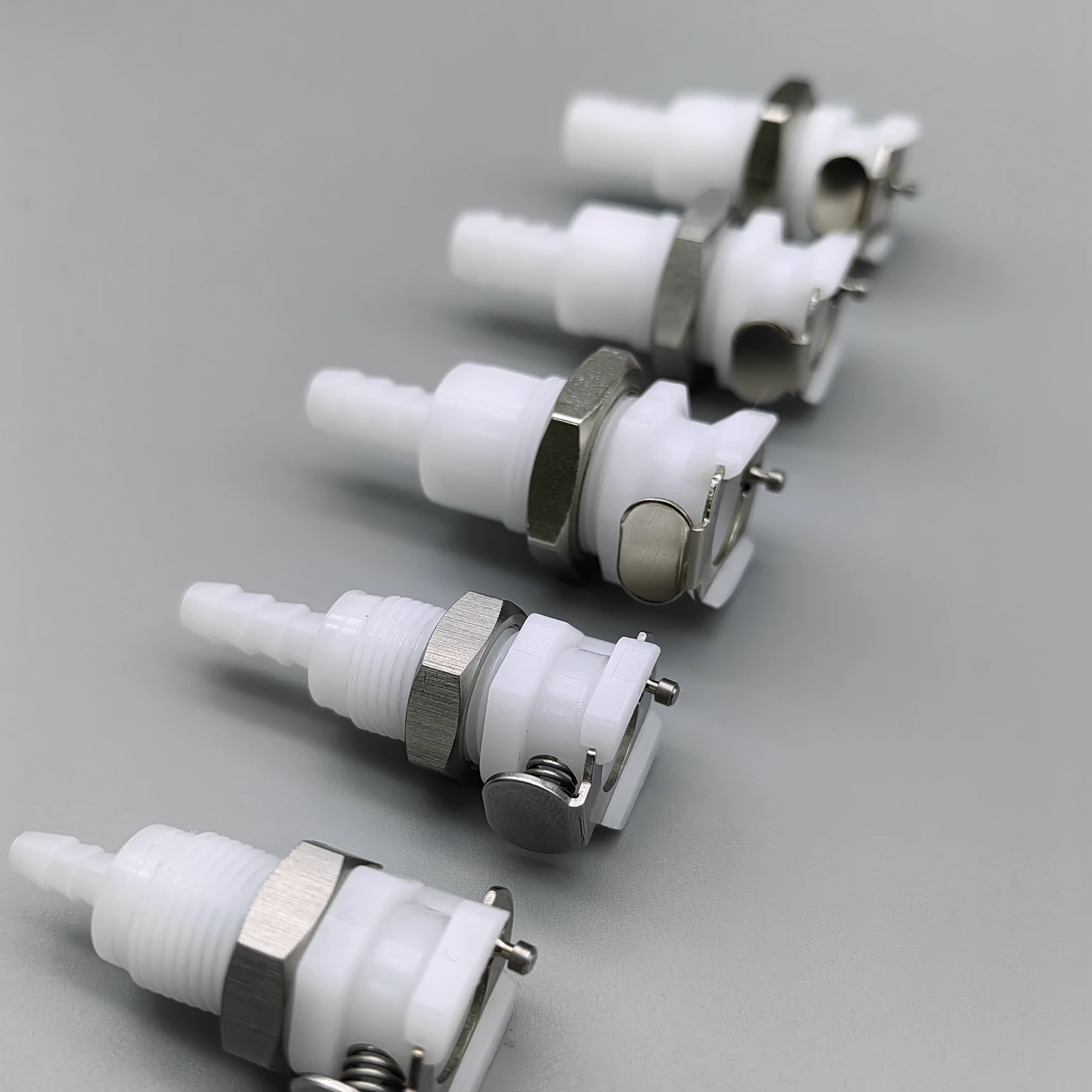 POM Medical Panel Mount Female Quick Disconnect Coupling Hose Barb Air Water CPC Connectors pipe quick connector,aluminum welded joint fitting
