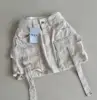 Retro Gothic Y2k Off White Mini Skirt Fashion Harajuku Multi Pocket Denim Plaid Skirt Womens Streetwear Casual Sexy Short Skirt 1