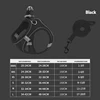 XXXS-L Reflective Pet Harness Dogs Strap with Leash Adjustable Harness Vest Breathable Collars for Chihuahua Small Large Dogs 6