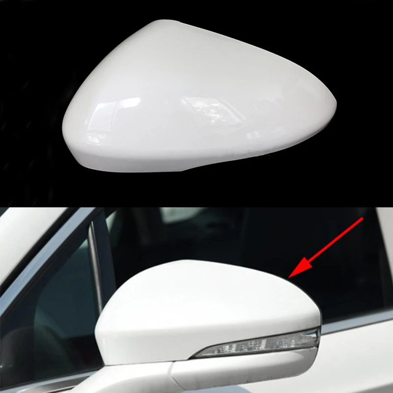 Λευκά καλύμματα καλύμματος πλευρικών καθρεφτών αυτοκινήτου για FORD MONDEO V MK5 2014-2019 MKV 5 Αντικατάσταση περιβλήματος Hatchback Saloon Sedan_voghion.com